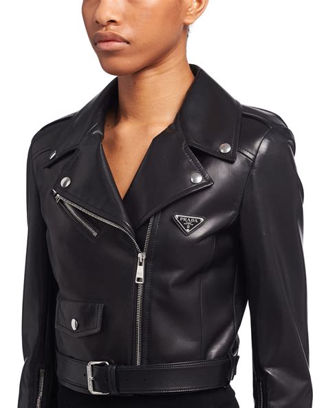 biker jacket prada|Prada Biker Jackets for Women .